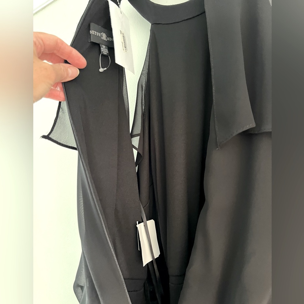 NEW BLACK COCKTAIL DRESS - Picture 9 of 15